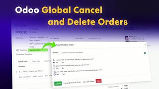 How to Safely Cancel and Delete Orders in Odoo Without Data Errors?