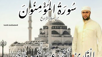 سورة المؤمنون من صلاة التراويح للقارئ أحمد عبدالحميد طاحون (1444) ه مســـجد الحبيـــب مدينة السادات
