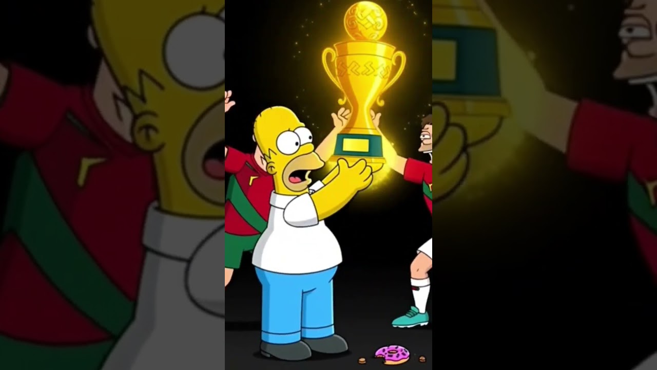 Simpsons predict 2026 World cup😳⚽ Gold Knife Cut it 