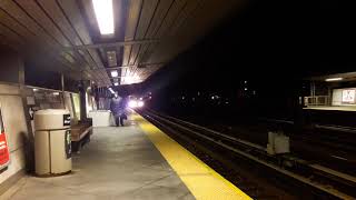 R46 #5958 on a not in service train passing Howard Beach - JFK Airport