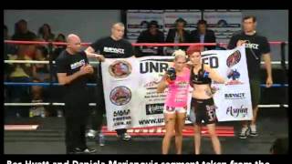 Segment On Aussie Female Fighters Bec Hyatt Daniela Marjanovic From The Abc Radio Story On Mma