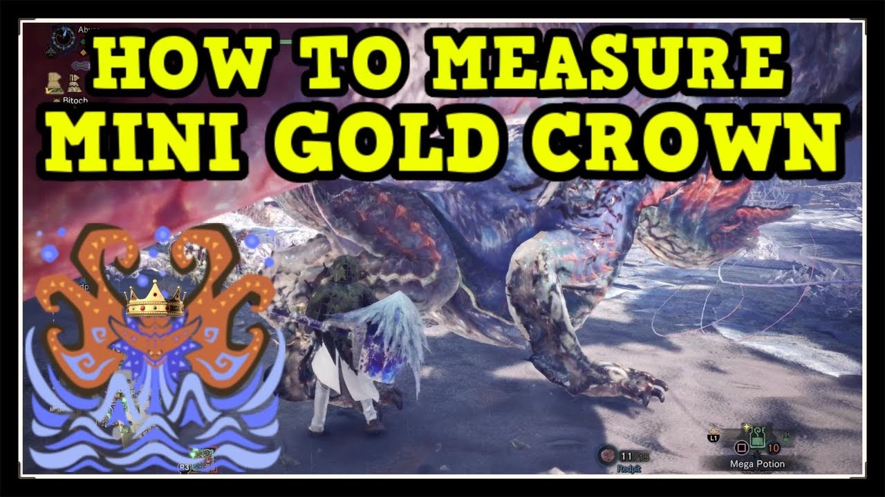 MHW Iceborne Namielle Mini Gold Crown (How to Measure Gold Crown Guide