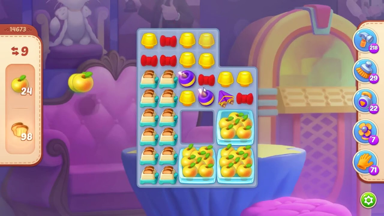 Homescapes Level 14673 - NO BOOSTERS 🏠 | SKILLGAMING ✔️