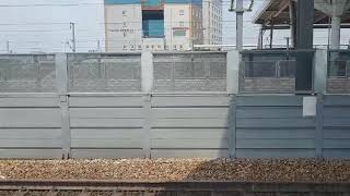 서울발 포항행 KTX원강산천(415호기)461+서울발 부산행 KTX-산천(115호기)131 복합열차 오송역 진입 영상
