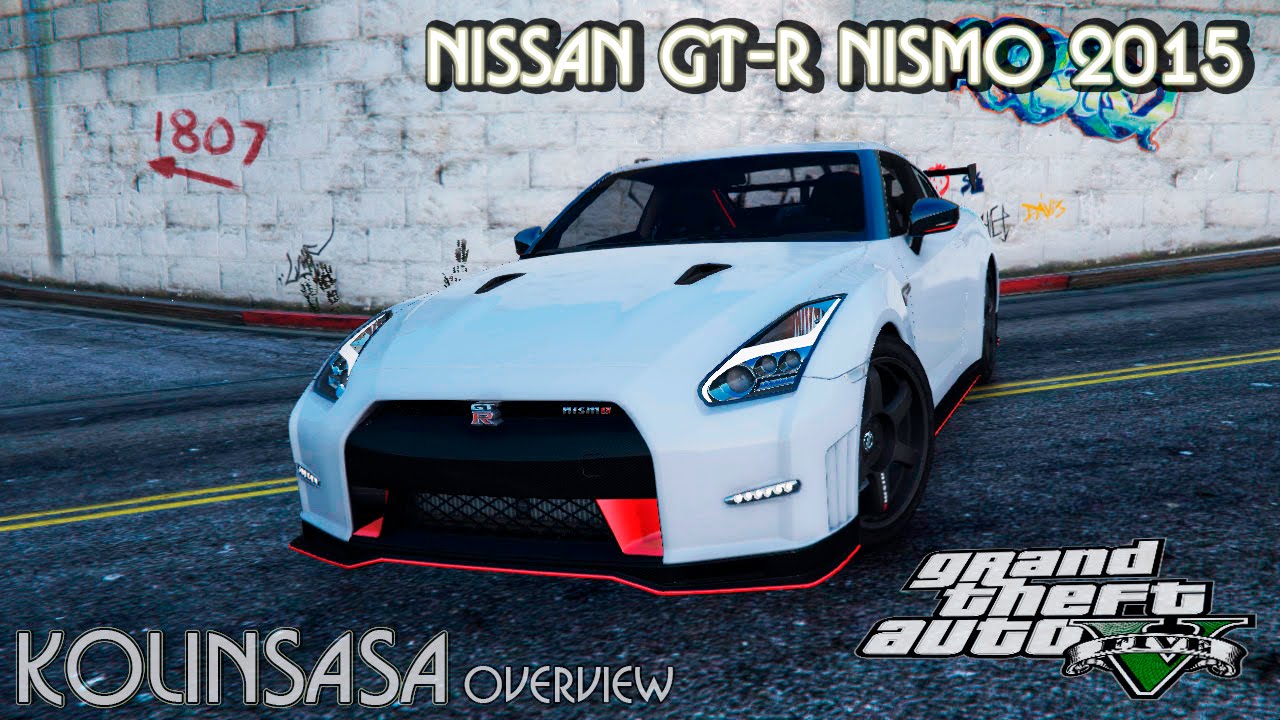 GTA 5 Nissan GTR Nismo 2015 YouTube