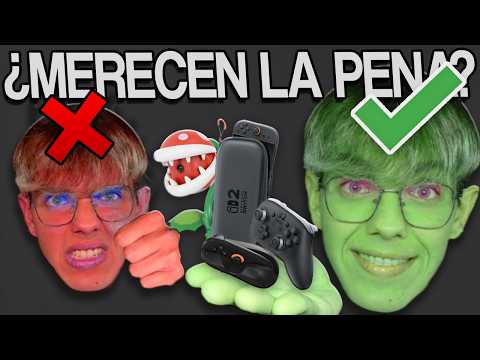 ACCESORIOS para Nintendo Switch 2 🎮 || ¡¡5 accesorios que NECESITAS ✅ y 5 que NO ⛔️ debes COMPRAR!!