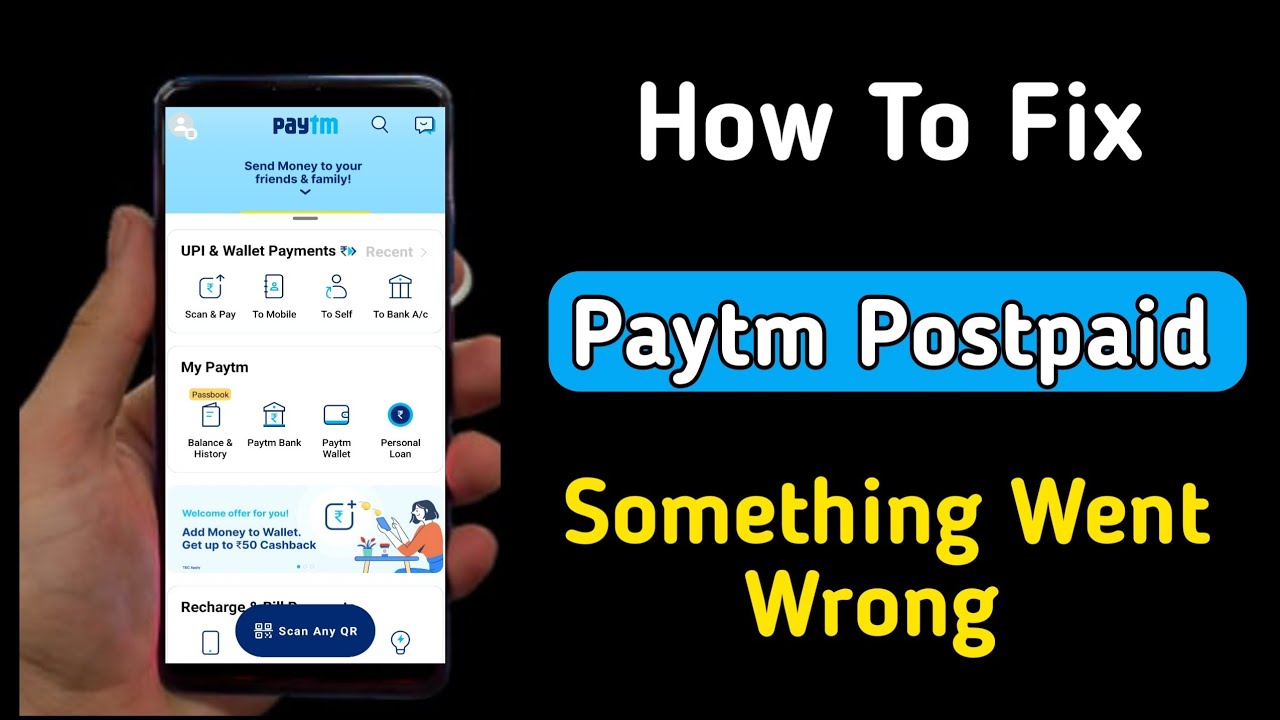 paytm postpaid something went wrong | paytm postpaid error something ...