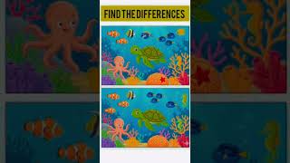 find the differences #shorts #difference #mindset #brain #viral