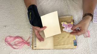 A Baby Girl Junk Journal for Abbie