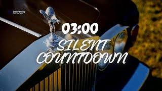 3 Minute Timer | Silent &amp; Minimal Countdown for Study, Yoga, and Deep Focus