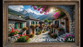 8 Hours Zagori Stone Village Serenity 🌿 Greek Traditional Path |Frame TV Art Screensaver (Silent) screenshot 2