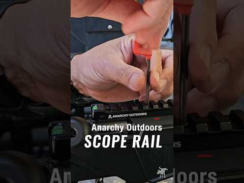 Anarchy Outdoors 0MOA scope base #boltactionrifle #pewpew