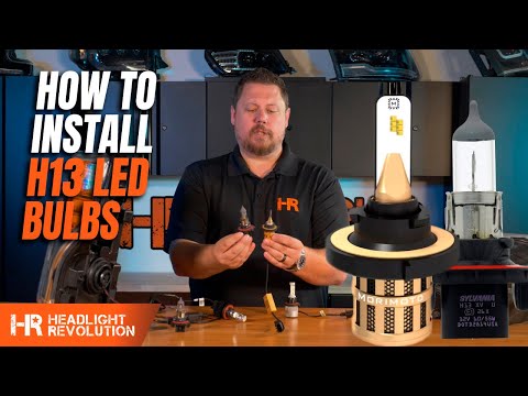 How to install H13 LED Headlight Bulbs - Tips and Tricks from Headlight Revolution