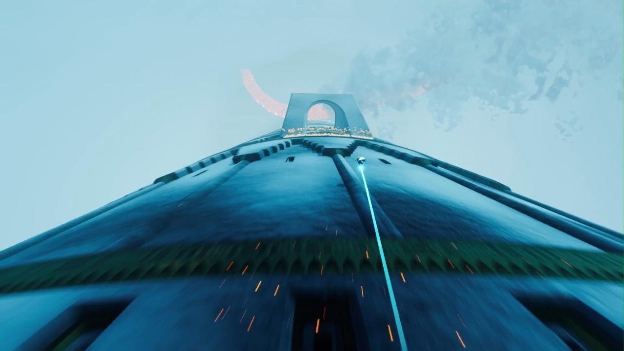 Sword Of The Sea Final Boss No Damage Trophy (with cutscenes)