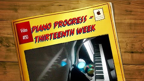 🎹 Piano Progress - 13th Week ( Chromatic Scale in Similar Motion and in Double Octaves-5th finger)