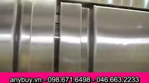 Tủ đông inox nhà hàng 4 cánh siêu khuyến mãi 19 triệu đồng