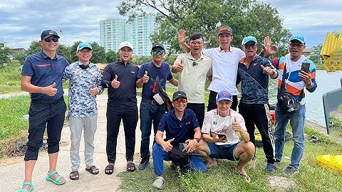 Câu Đài | Hành trình câu cá xuyên Việt - Mồi câu Khó Chịu giao lưu cùng team Tp.Vinh