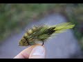 Fly tying soft hackle muddler  1 minute tying tutorial and full tying step by step