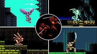 Shadow of the Ninja (NES) All Bosses (No Damage)