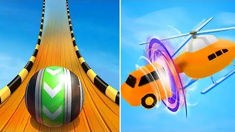 ✅Sky rolling ball vs shape shifting Android iOS gameplay walkthrough