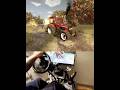 Volvo Valmet BM 2105 muddy road Steering Wheel Thrustmaster Farmstick #dkgc #farming #fs25 #tractor