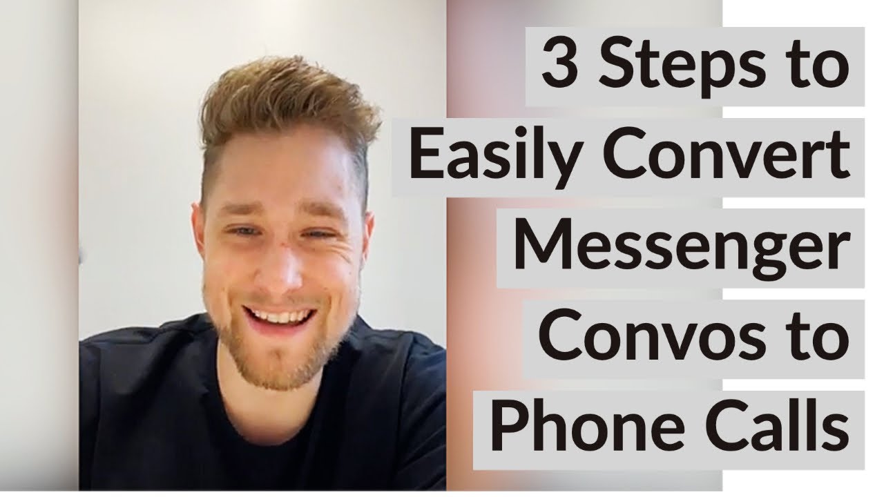 Messenger Conversion 3 Steps to Easily Convert Messenger Convos to Phone Calls - YouTube