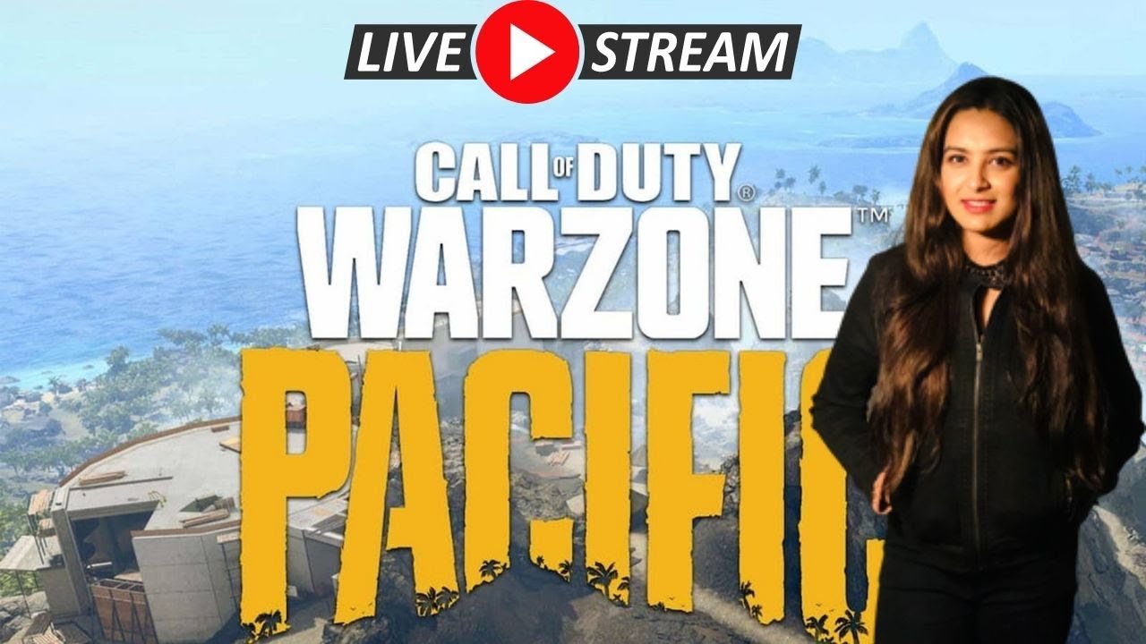 🔴LIVE NOW! Call of duty: Warzone Pacific | India Warzone Community | NISOMYA GAMING