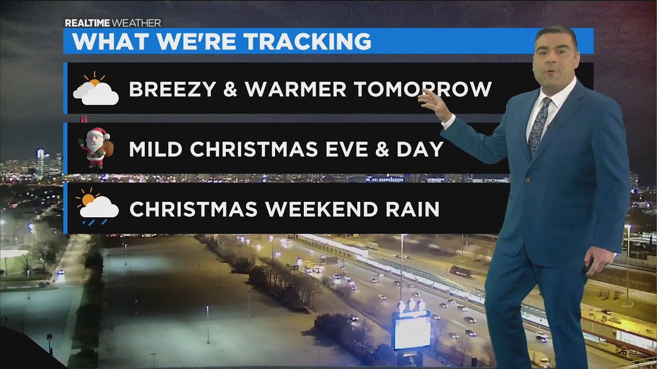 Chicago Weather: Breezy And Warmer Thursday - YouTube