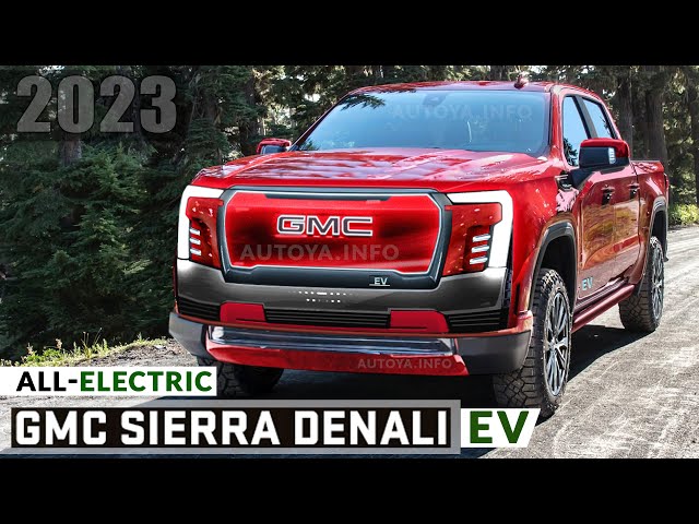 New 2023 GMC Sierra Denali EV - FIRST LOOK based on Official Electric Truck  Teaser 2022 - YouTube
