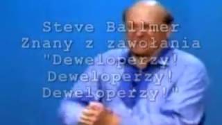 Steve Ballmer Developers! & Web Developers dla modrih.com