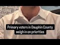 Local voters' priorities for Pa. primary election