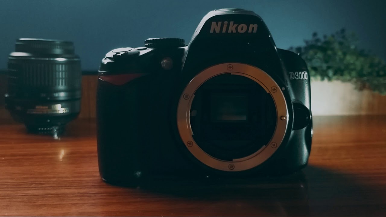 broll about the nikon d3000 YouTube