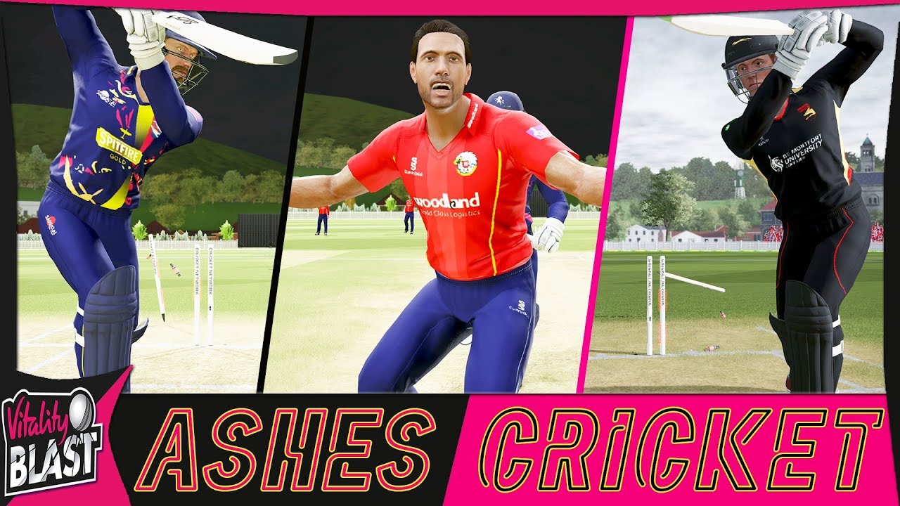 Ashes Cricket Career Mode 15 England T20 Blast Debut with Essex + GM