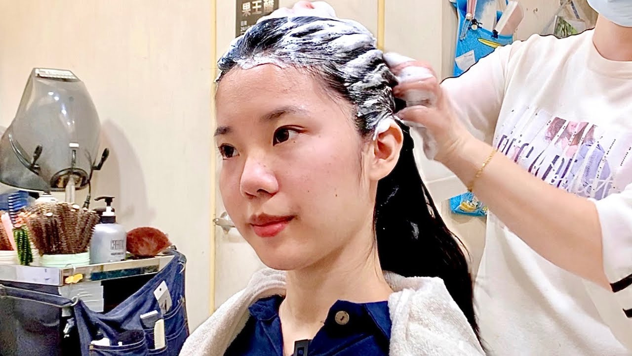 ASMR 台式傳統坐洗