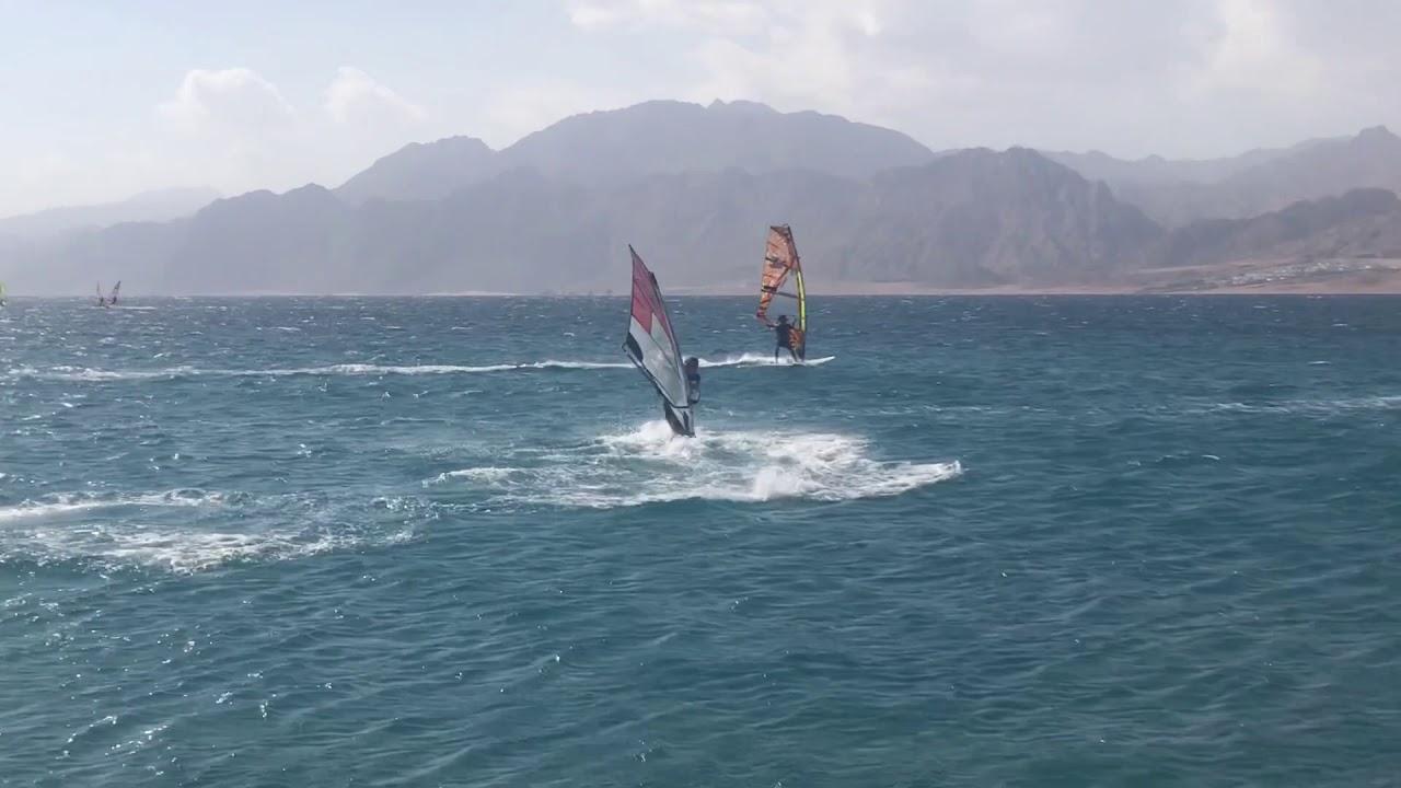 DAHAB WINDSURFING FREESTYLE ACTION (2021) YouTube