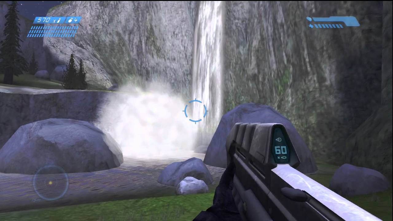 Cena de gameplay de Halo: Combat Evolved
