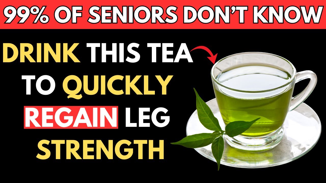 Забудьте о кофе! Пейте ЭТОТ чай, чтобы мгновенно восстановить силу и энергию ног.