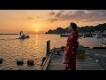 【切ない別れ】港恋歌|昭和演歌 名曲|港町の夕暮れに一人佇む女の歌【AI演歌MV】