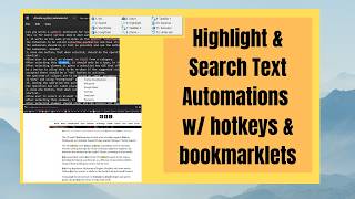 Highlight & Search Text Automations