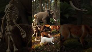 Skeleton: The Guardian of Jungle” #trending #facts #skeleton #aistory #viral