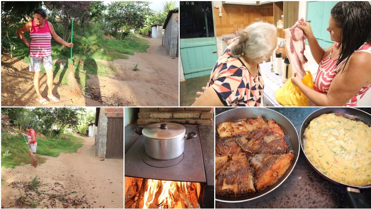 HOJE ESTOU SOZINHA, MAIS VOU VENCER 🥰 😊 RECEITA ESTOURADA PRO ALMOÇO MALASSADA E TILÁPIA FRITA😋🤤