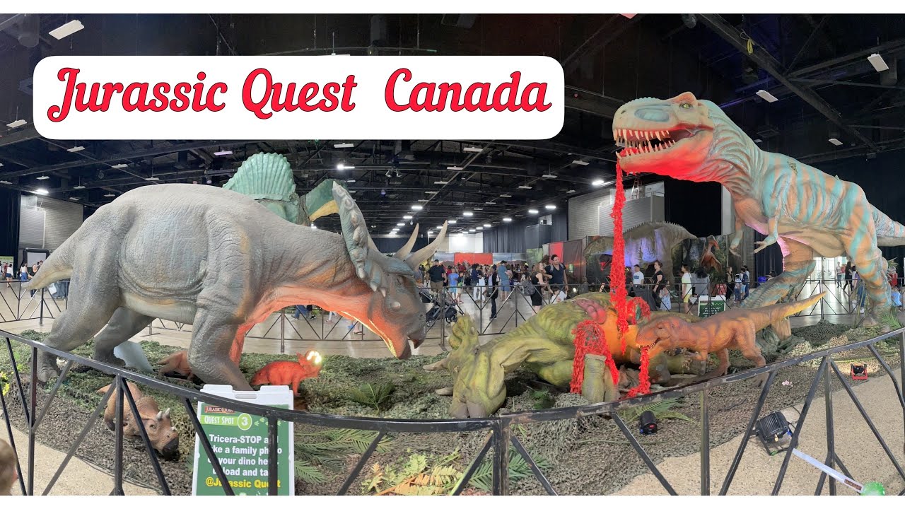 Jurassic Quest Winnipeg Jurassic Quest Manitoba Jurassic Quest Canada Dinosaur Show in