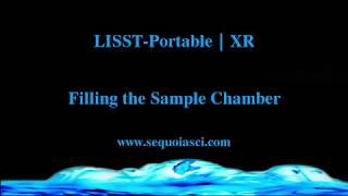 Filling LISST-Portable|XR Chamber