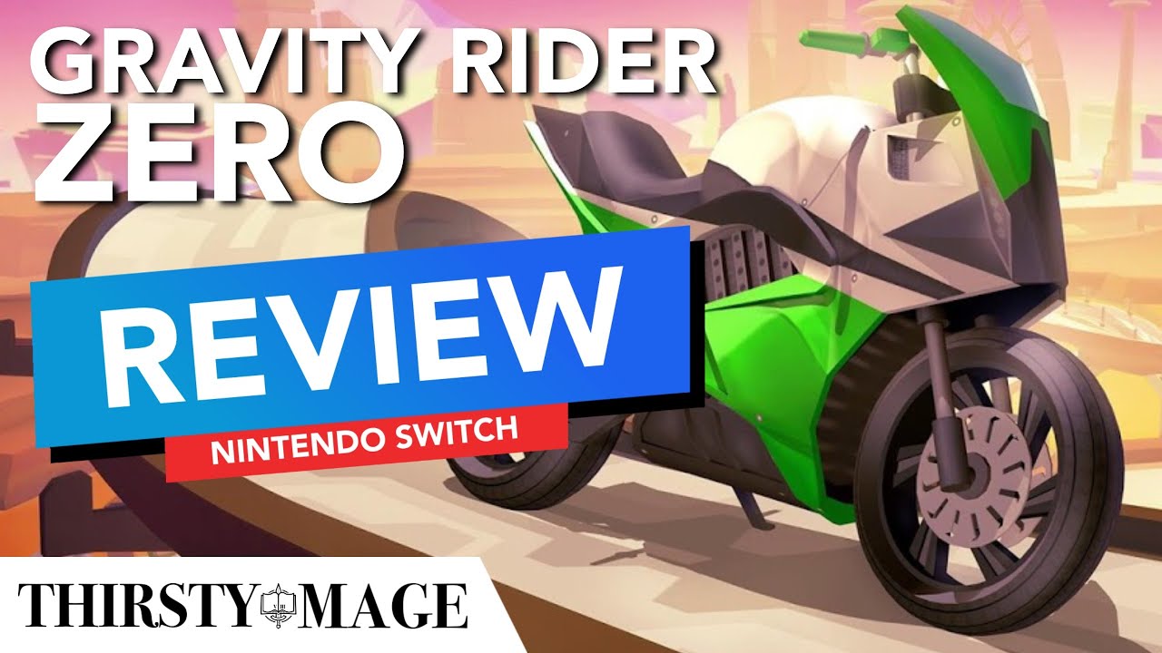 Motocross in the Tron Universe - Gravity Rider Zero for Nintendo Switch Review
