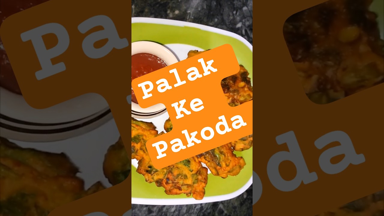 Different type Palak Pakode | 