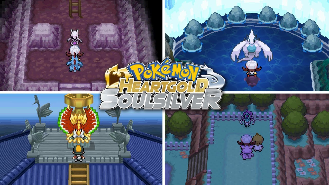 Capturando todos os lendários em Pokémon HeartGold! #pokémon