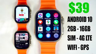 39$ Android SmartWatch with SIM - 4G LTE - WIFI screenshot 4