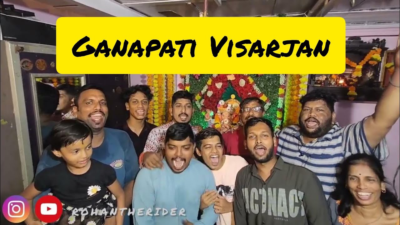 Ganapati Visarjan 2023 Marathi Narvekar Parivar YouTube ganapati-visarjan-2023-marathi-narvekar-parivar-youtube