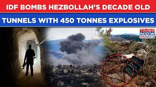 Watch IDF Bomb Hezbollah's Longest Terror Tunnels Built With 'Iran Help'| 450 Tonnes Explosives Used