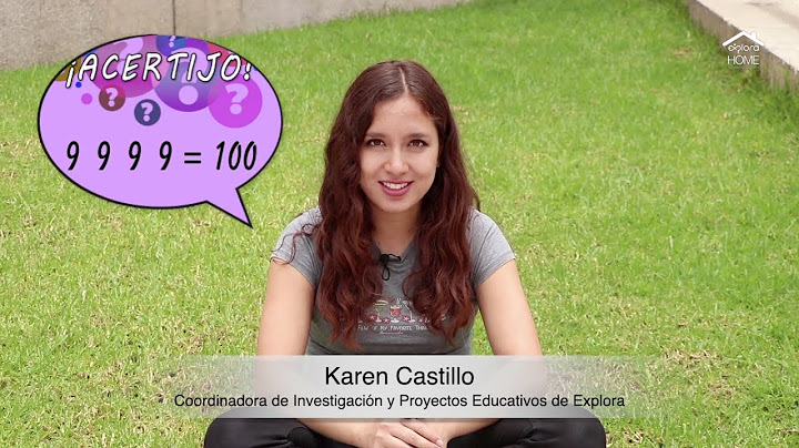 Acertijo y su respuesta// 9 9 9 9 = 100